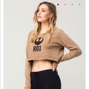 Rebels Star Wars crop top